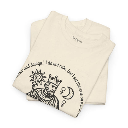 The Emperor - ArcanaPop T-Shirt – Where Tarot Magic Meets Pop Art