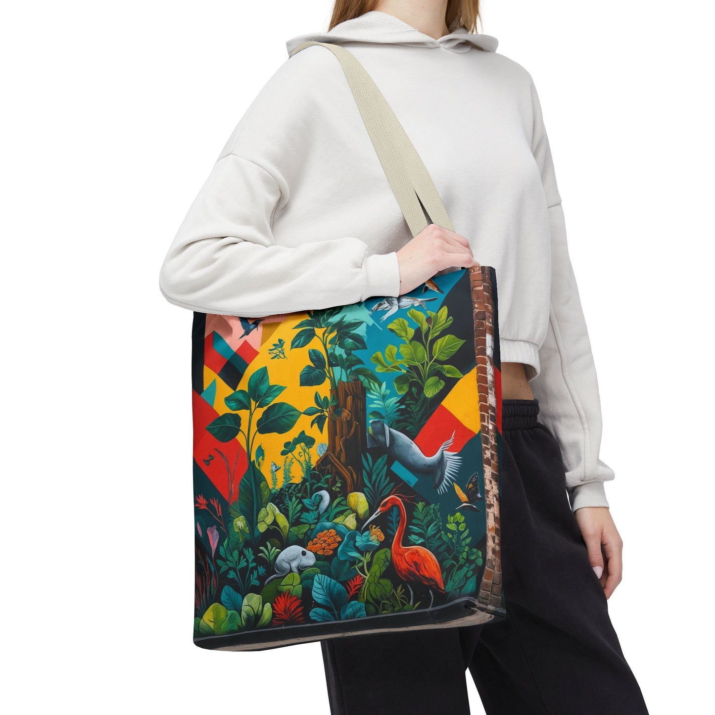 Artistic Surge - Eco-Friendly Canvas Tote Bag - NATURE