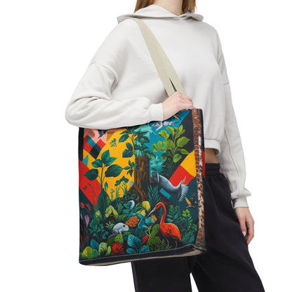 Artistic Surge - Eco-Friendly Canvas Tote Bag - NATURE