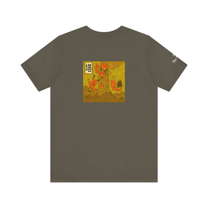 The Tower - Tarot in Ukiyo-e Style