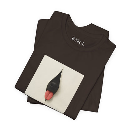 DOGART Unisex Jersey Dog T-Shirt - FONTANA - Iconic Painting Reimagined with Dogs