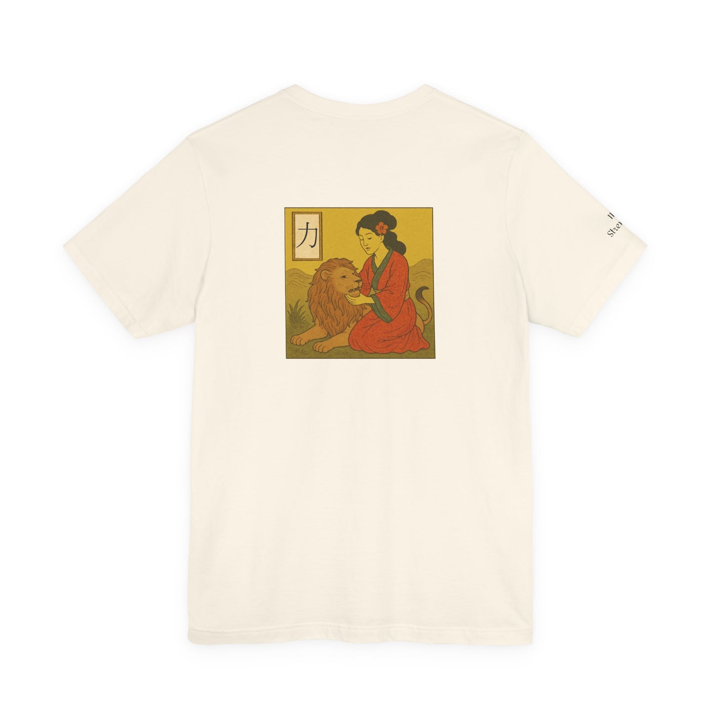 Strength - Tarot in Ukiyo-e Style