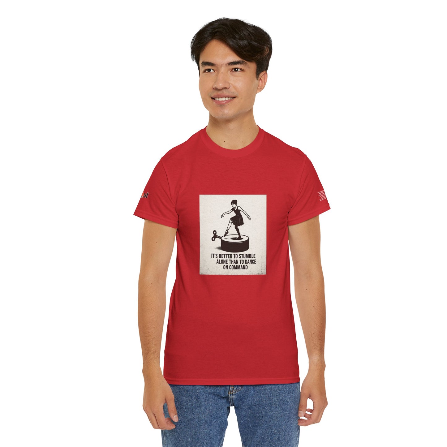 Rebel Graphic T-Shirt – Bold Unisex Heavy Cotton Tee for Free Spirits & Rule Breakers Dare to stand out. This rebel tee is made for the wild at heart, the misfits, and the unapologetically bold. Rebel Tees – Born to Be Worn, Built to Be Noticed.