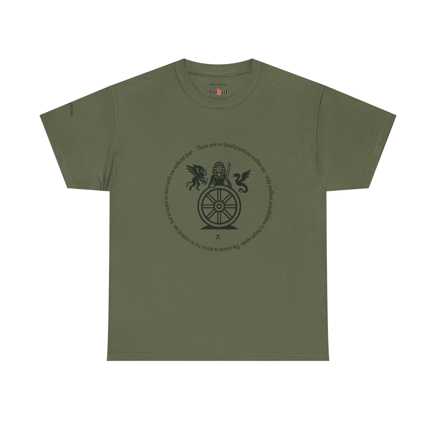 Wheel of Fortune - ArcanaPop T-Shirt – Where Tarot Magic Meets Pop Art