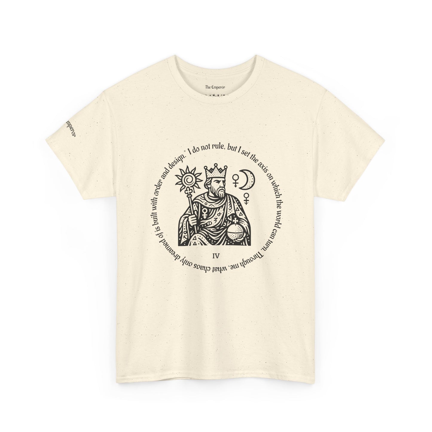 The Emperor - ArcanaPop T-Shirt – Where Tarot Magic Meets Pop Art