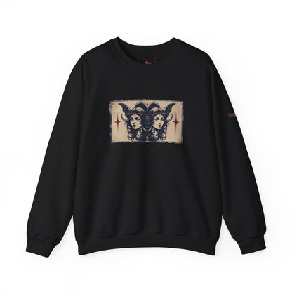 Gemini - Gothic Zodiac Blue Sweatshirt
