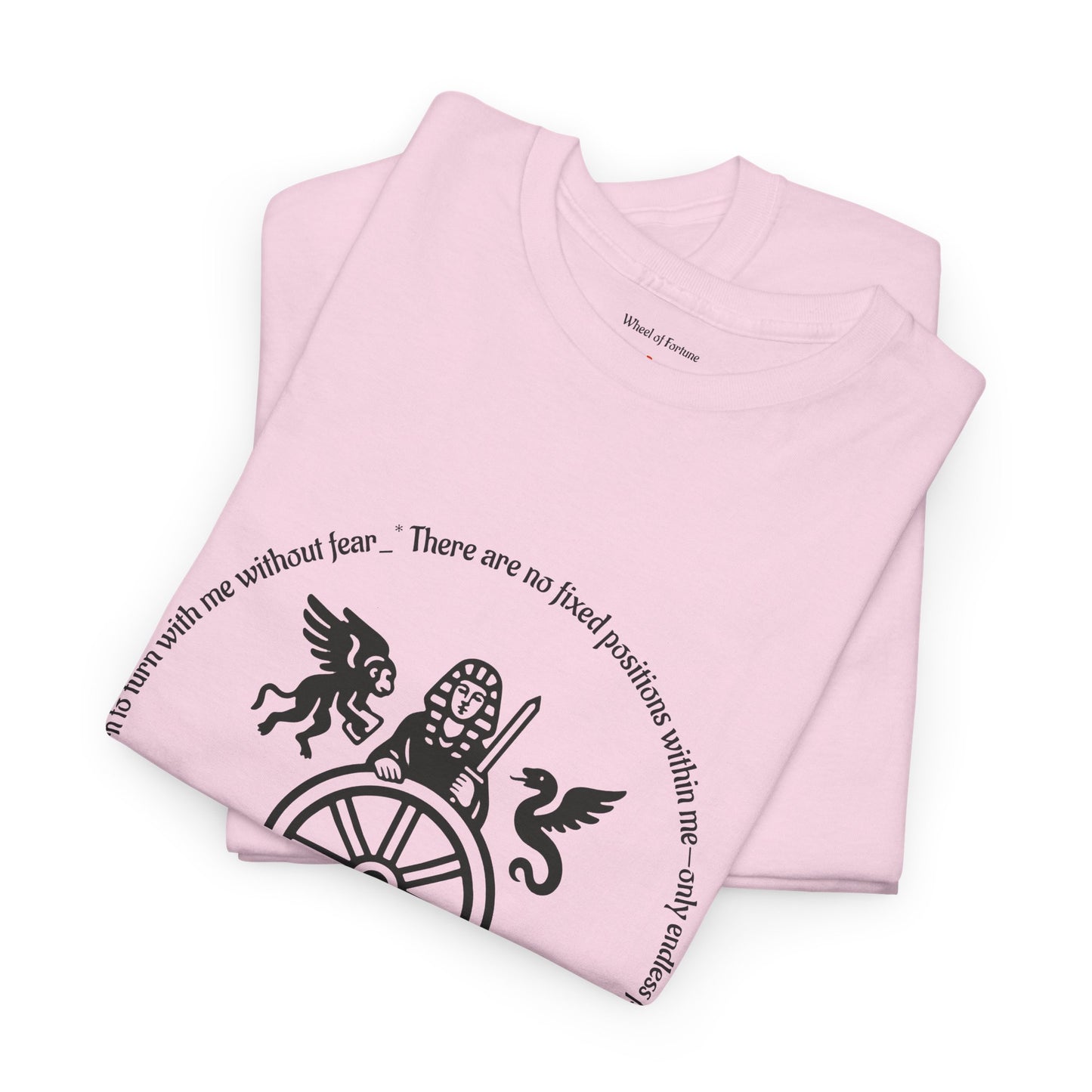 Wheel of Fortune - ArcanaPop T-Shirt – Where Tarot Magic Meets Pop Art