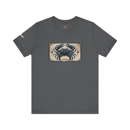 Cancer - Gothic Zodiac T-Shirt. Zodiac in the Shadows