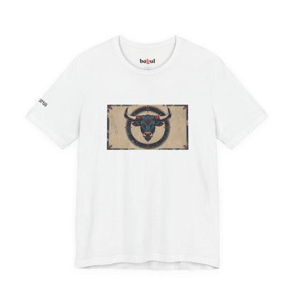 Taurus - Gothic Zodiac T-Shirt. Zodiac in the Shadows