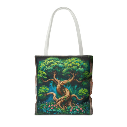 Artistic Surge - Eco-Friendly Canvas Tote Bag - TREE
