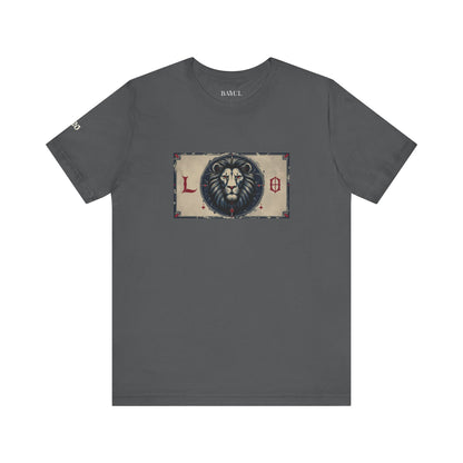Leo - Gothic Zodiac T-Shirt. Zodiac in the Shadows