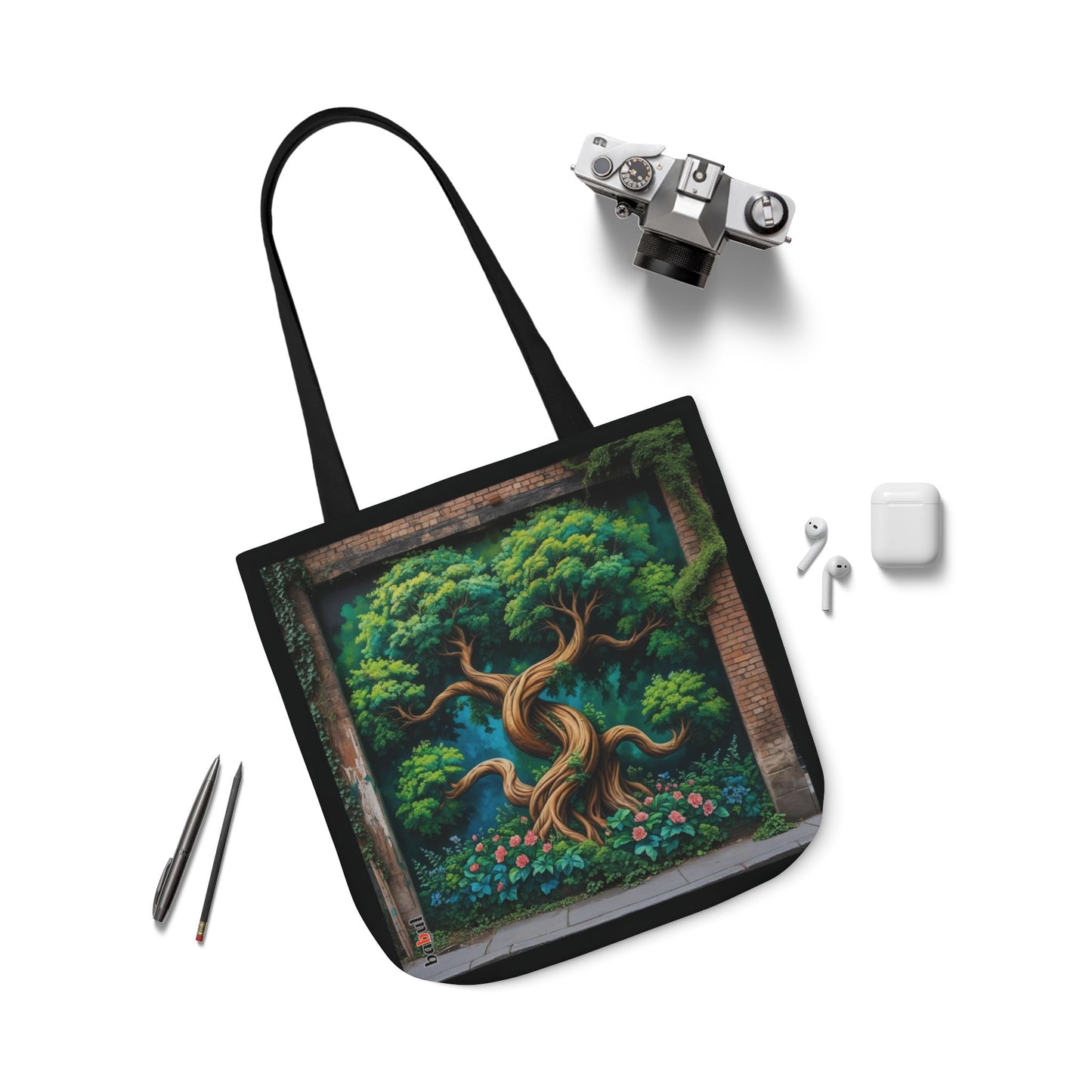 Artistic Surge - Eco-Friendly Canvas Tote Bag - TREE