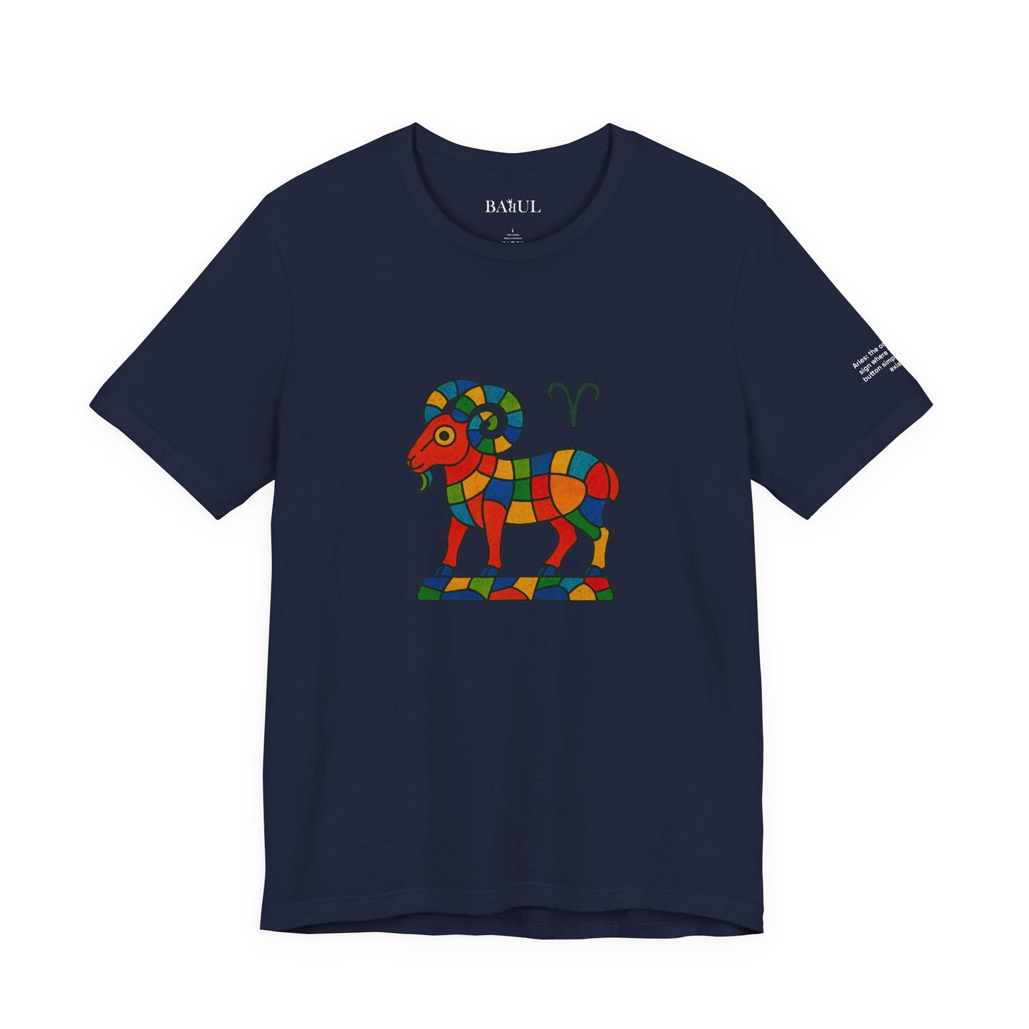 ARIES - T-shirt, The Zodiac in Colors