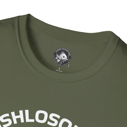 Fishlosophy Unisex T-Shirt - Ocean Vibes and Life's Questions Design - PEARLS OF WISDOM FROM THE FISH WORLD