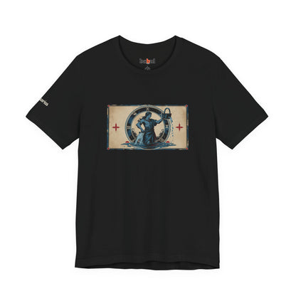 Aquarius - Gothic Zodiac T-Shirt. Zodiac in the Shadows