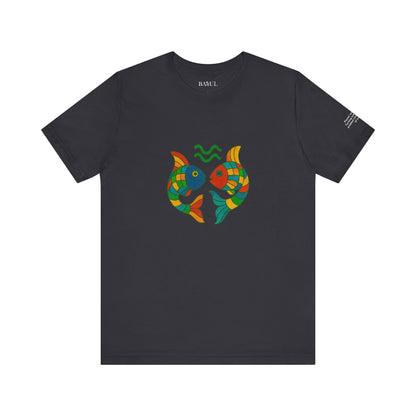 PISCES - T-shirt, The Zodiac in Colors