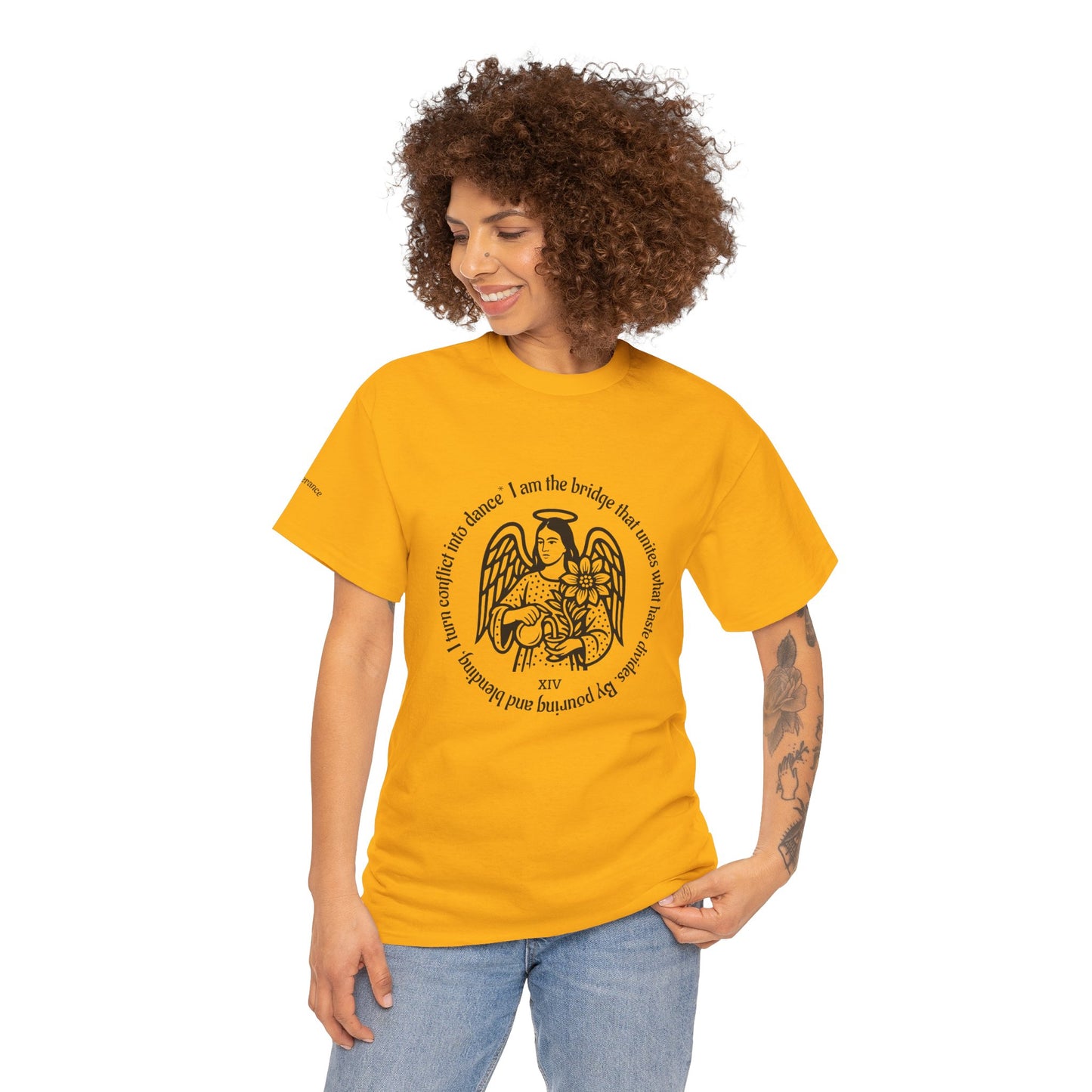 Temperance - ArcanaPop T-Shirt – Where Tarot Magic Meets Pop Art