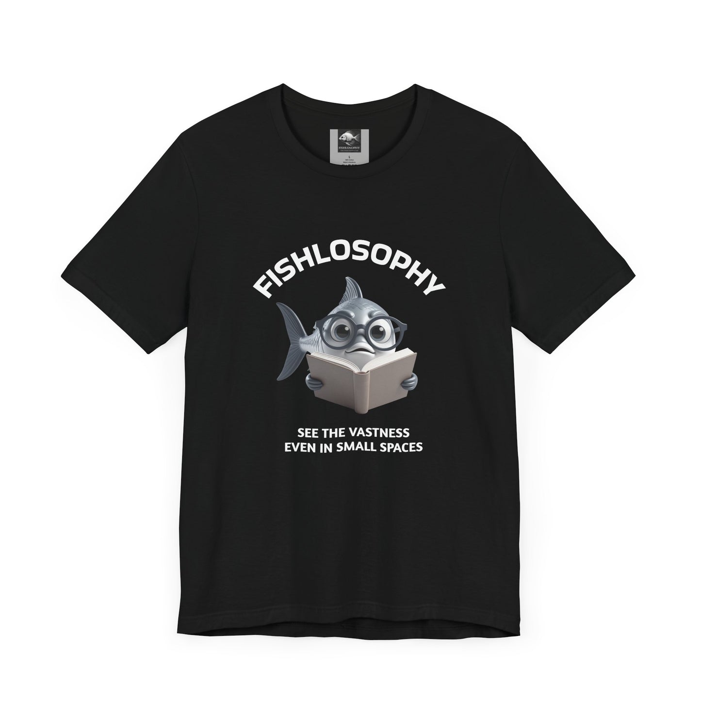 Fishlosophy Unisex Jersey Short Sleeve Tee –  See the vastness even in small spaces