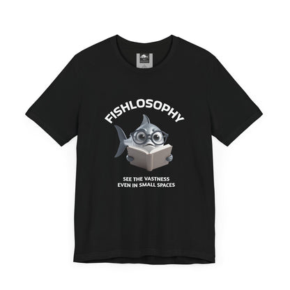 Fishlosophy Unisex Jersey Short Sleeve Tee –  See the vastness even in small spaces