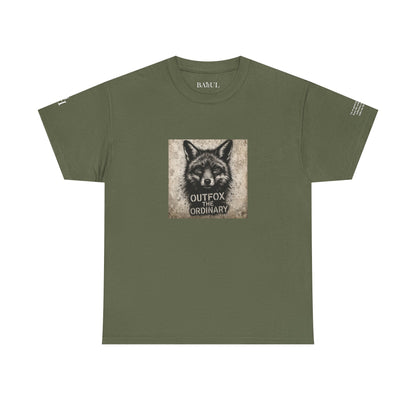 Rebel Graphic Tee - Unisex Heavy Cotton T-Shirt for the Wild at Heart. Rebel Tees, Born to Be Worn - Outfox The Ordinary