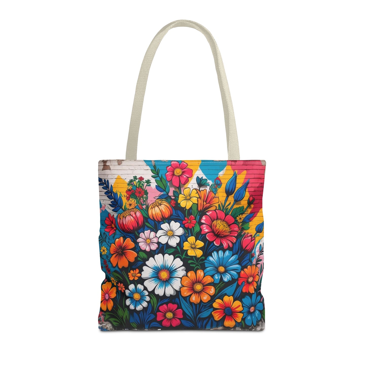 Artistic Surge - Eco-Friendly Canvas Tote Bag - FLOWERS