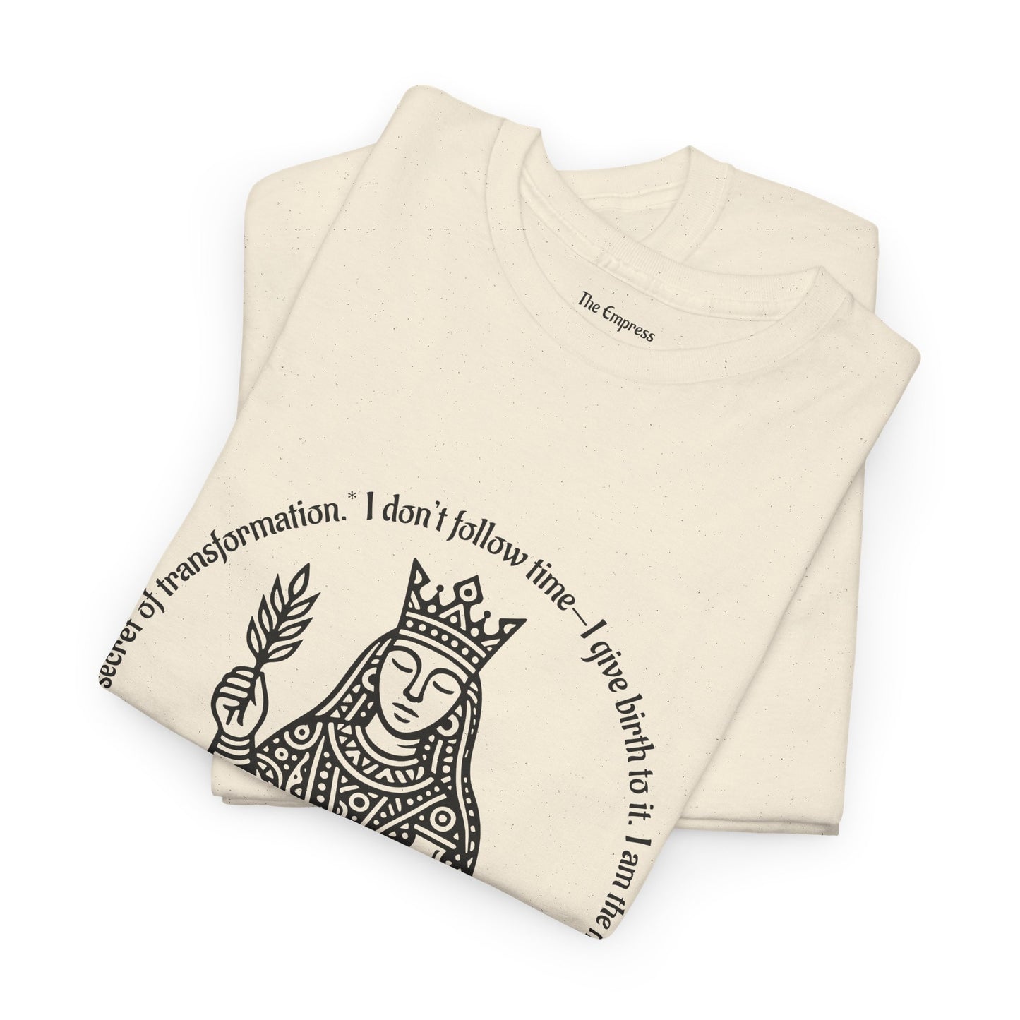 The Empress - ArcanaPop T-Shirt – Where Tarot Magic Meets Pop Art