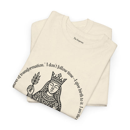 The Empress - ArcanaPop T-Shirt – Where Tarot Magic Meets Pop Art