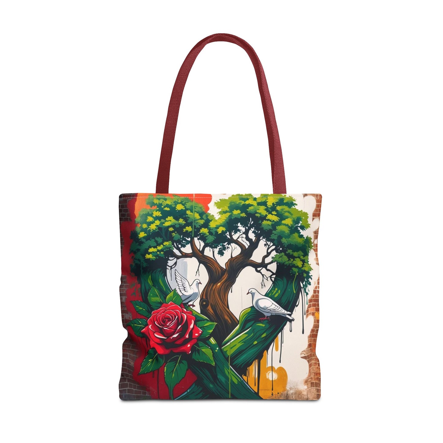 Artistic Surge - Eco-Friendly Canvas Tote Bag - ROSE