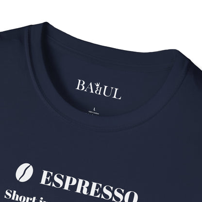 CoffeeTherapy T-Shirt – Irony Is the Best Cure (Right After Coffee)