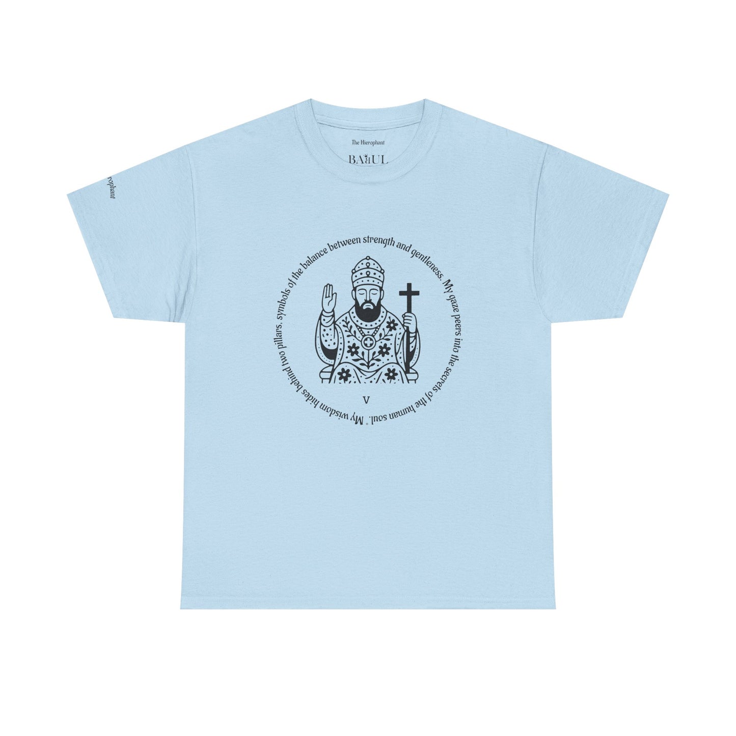 The Hierophant - ArcanaPop T-Shirt – Where Tarot Magic Meets Pop Art