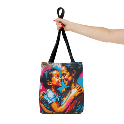 Artistic Surge - Eco-Friendly Canvas Tote Bag - SMILING HUG