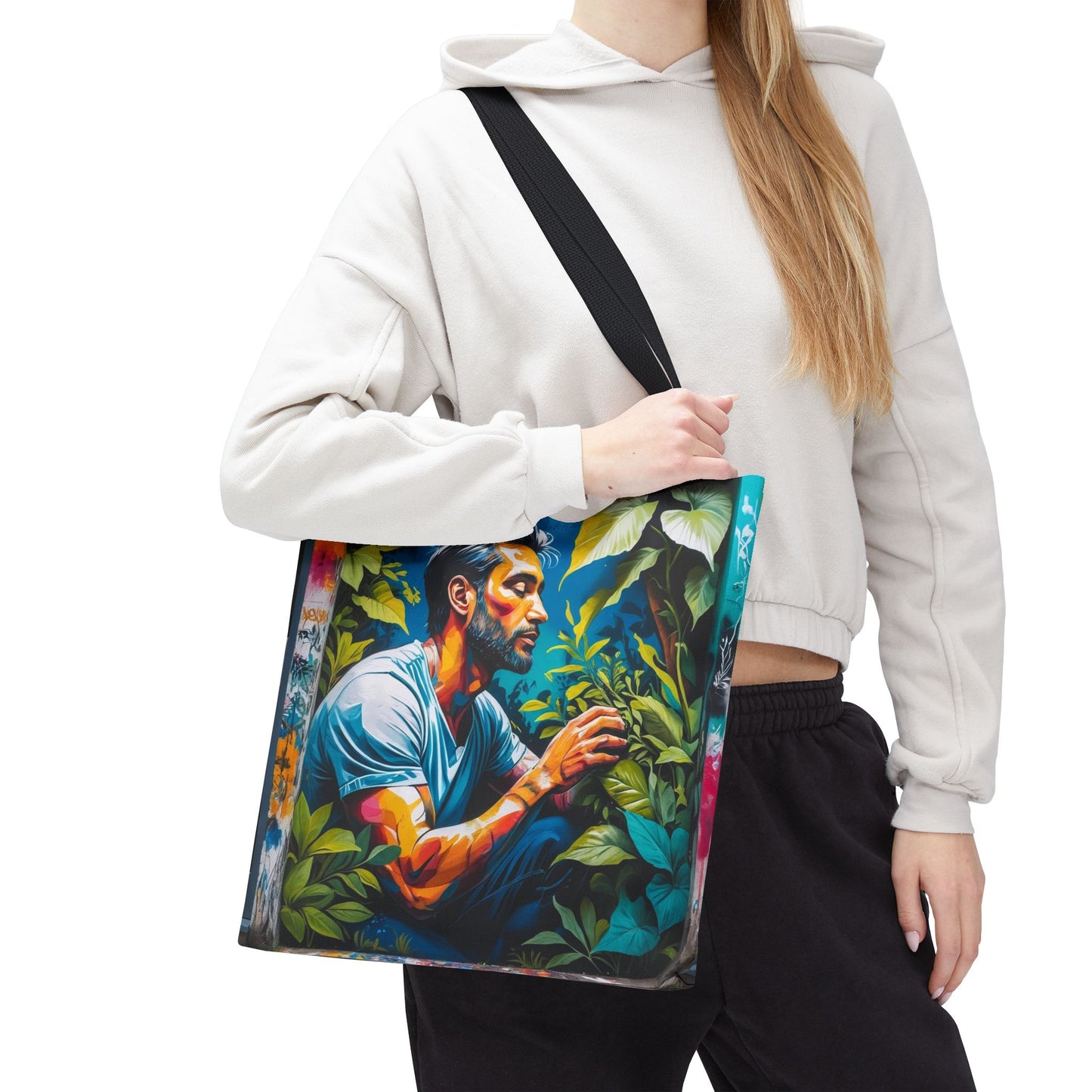 Artistic Surge - Eco-Friendly Canvas Tote Bag - LOVE FOR NATURE