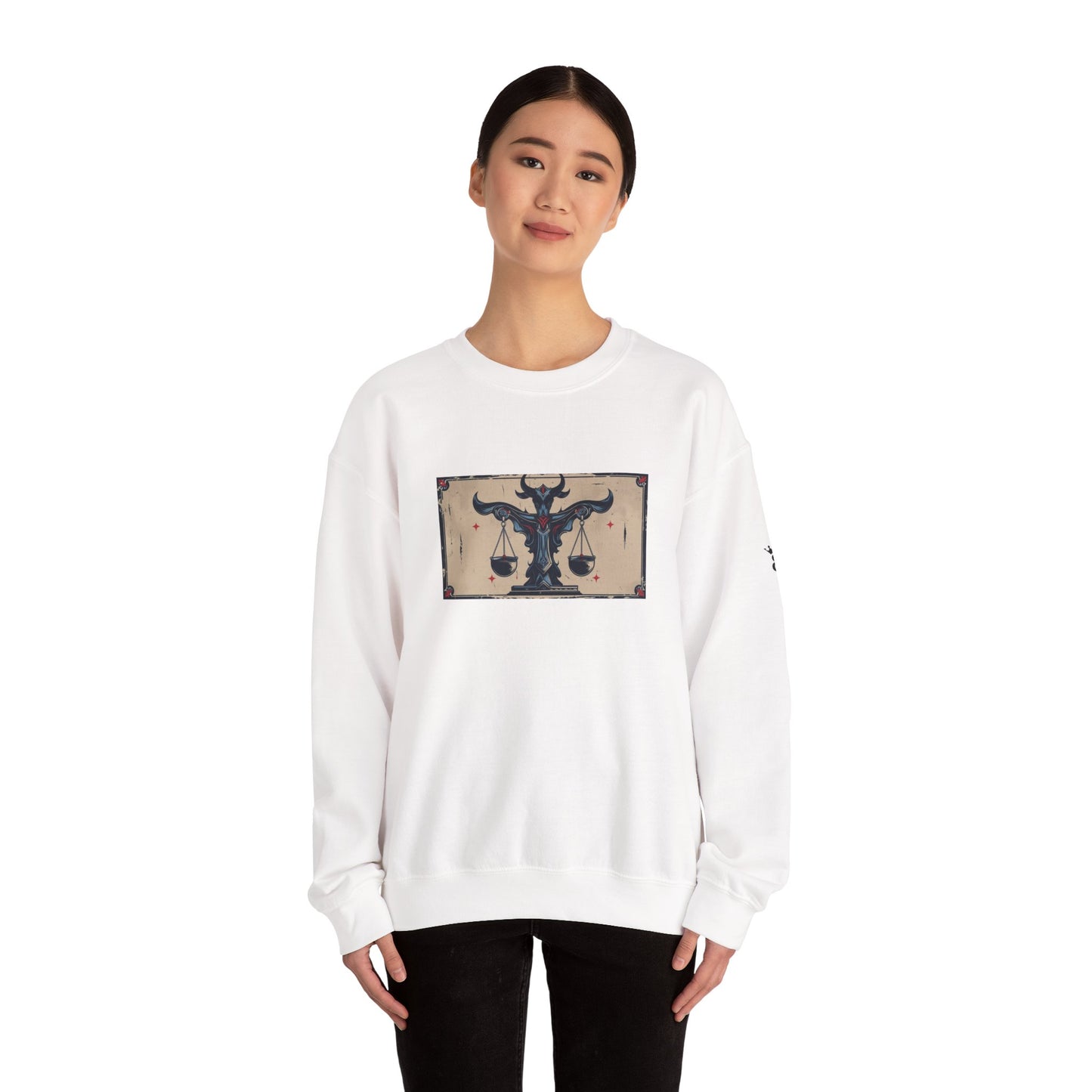 Libra - Gothic Zodiac Blue Sweatshirt