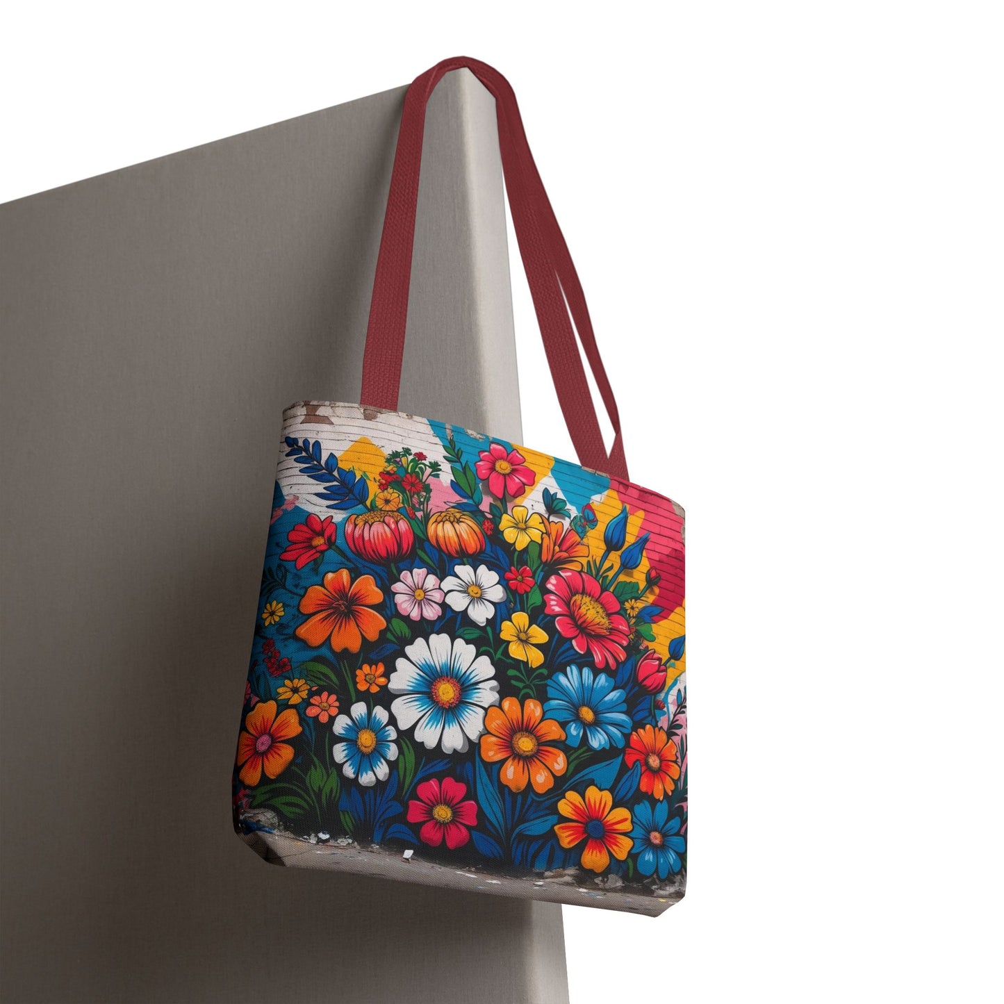 Artistic Surge - Eco-Friendly Canvas Tote Bag - FLOWERS