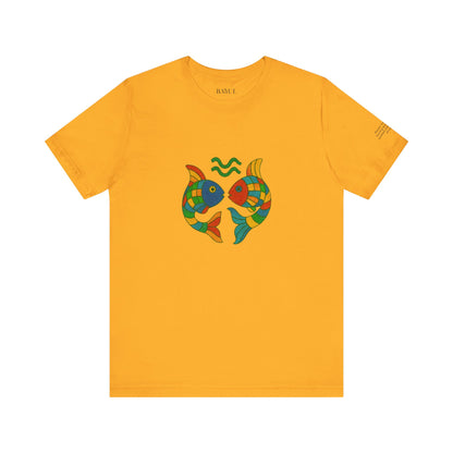 PISCES - T-shirt, The Zodiac in Colors