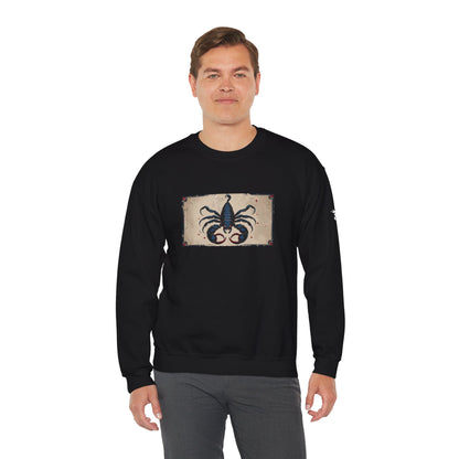 Scorpio - Gothic Zodiac Blue Sweatshirt