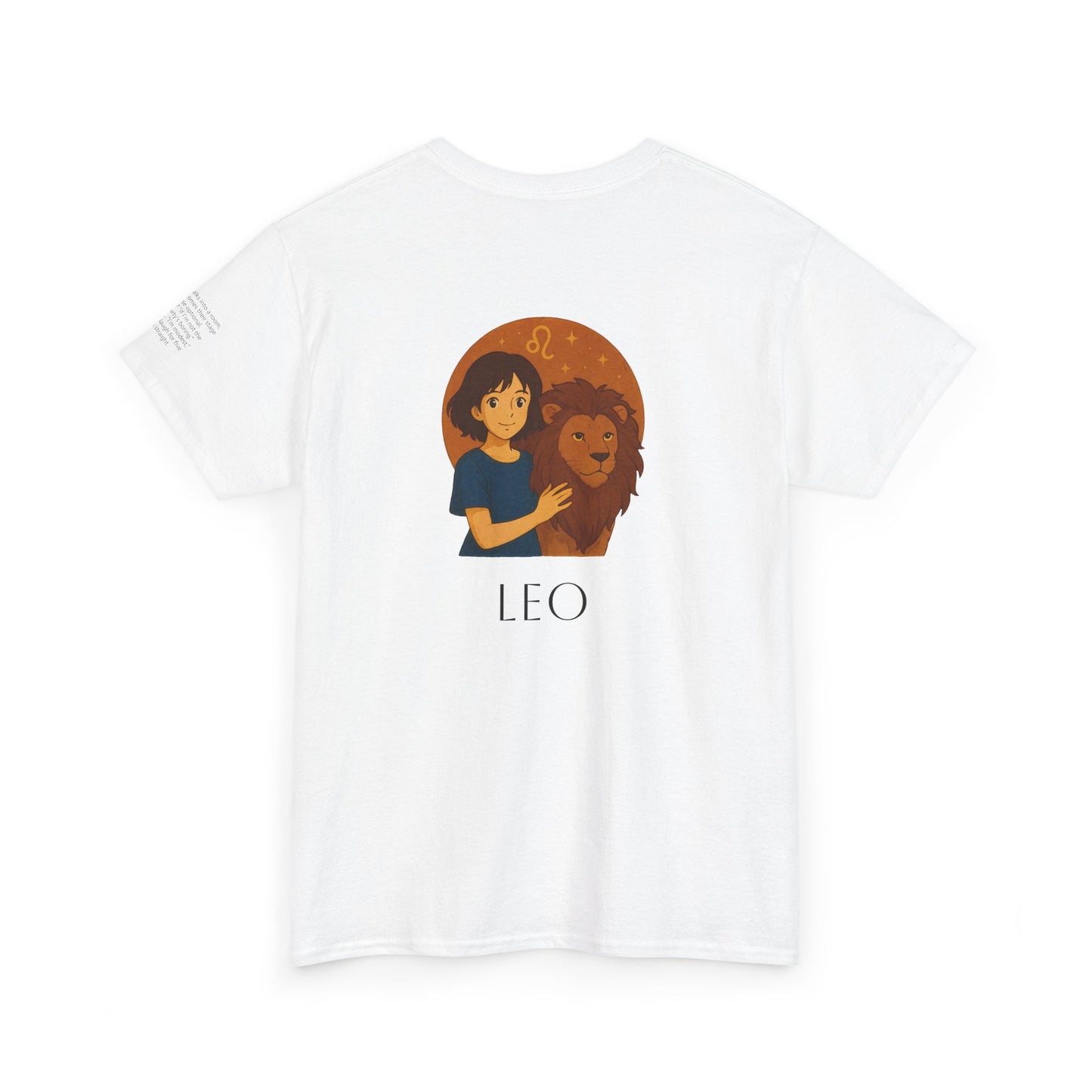 LEO - Dreamy Zodiac T-Shirts – The Magic of the Stars in Ghibli Style