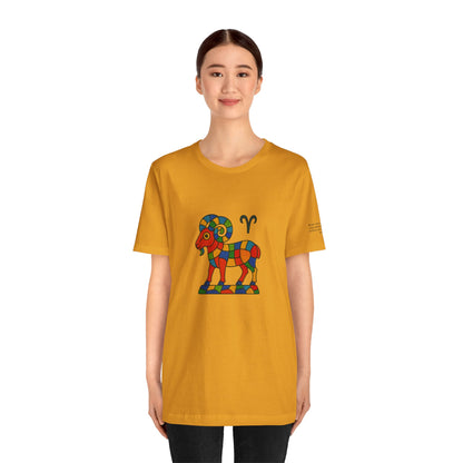 ARIES - T-shirt, The Zodiac in Colors