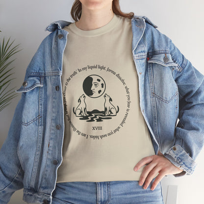 The Moon - ArcanaPop T-Shirt – Where Tarot Magic Meets Pop Art