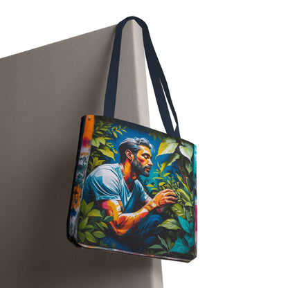 Artistic Surge - Eco-Friendly Canvas Tote Bag - LOVE FOR NATURE