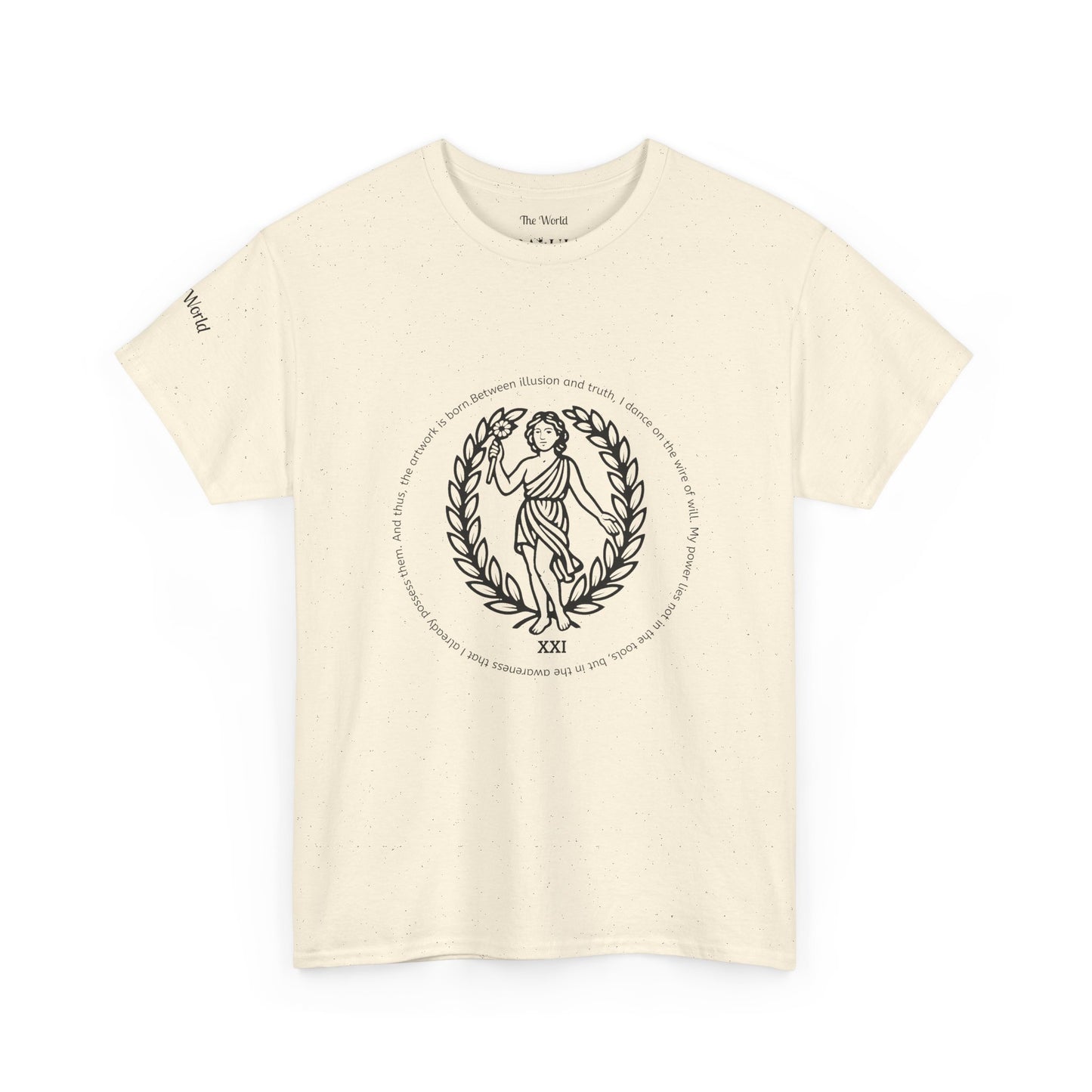 The World - ArcanaPop T-Shirt – Where Tarot Magic Meets Pop Art