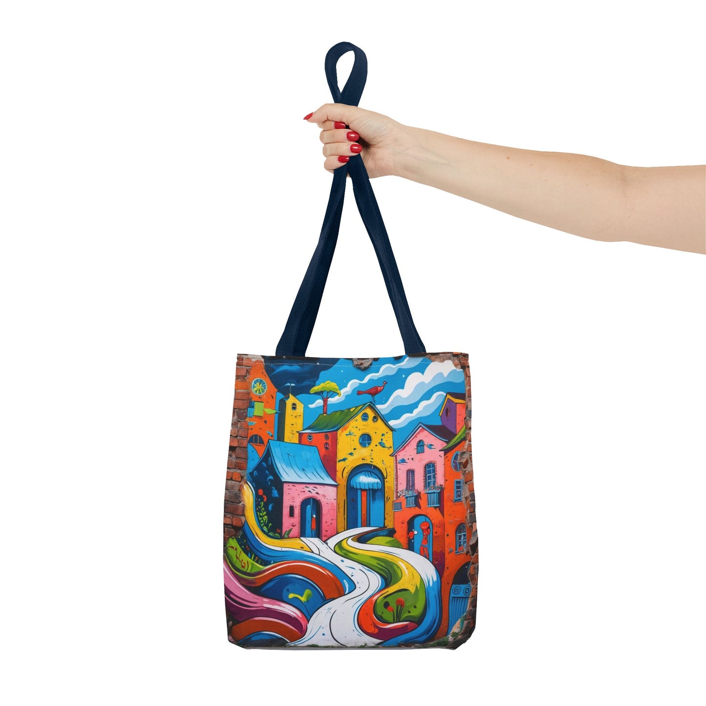 Artistic Surge - Eco-Friendly Canvas Tote Bag - HOUSES