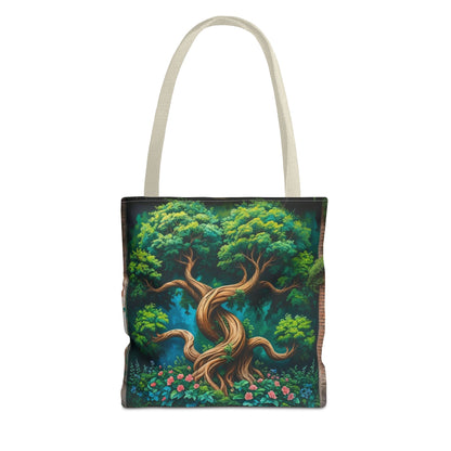 Artistic Surge - Eco-Friendly Canvas Tote Bag - TREE