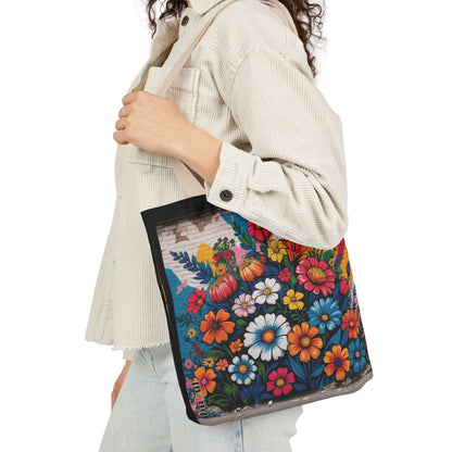 Artistic Surge - Eco-Friendly Canvas Tote Bag - FLOWERS
