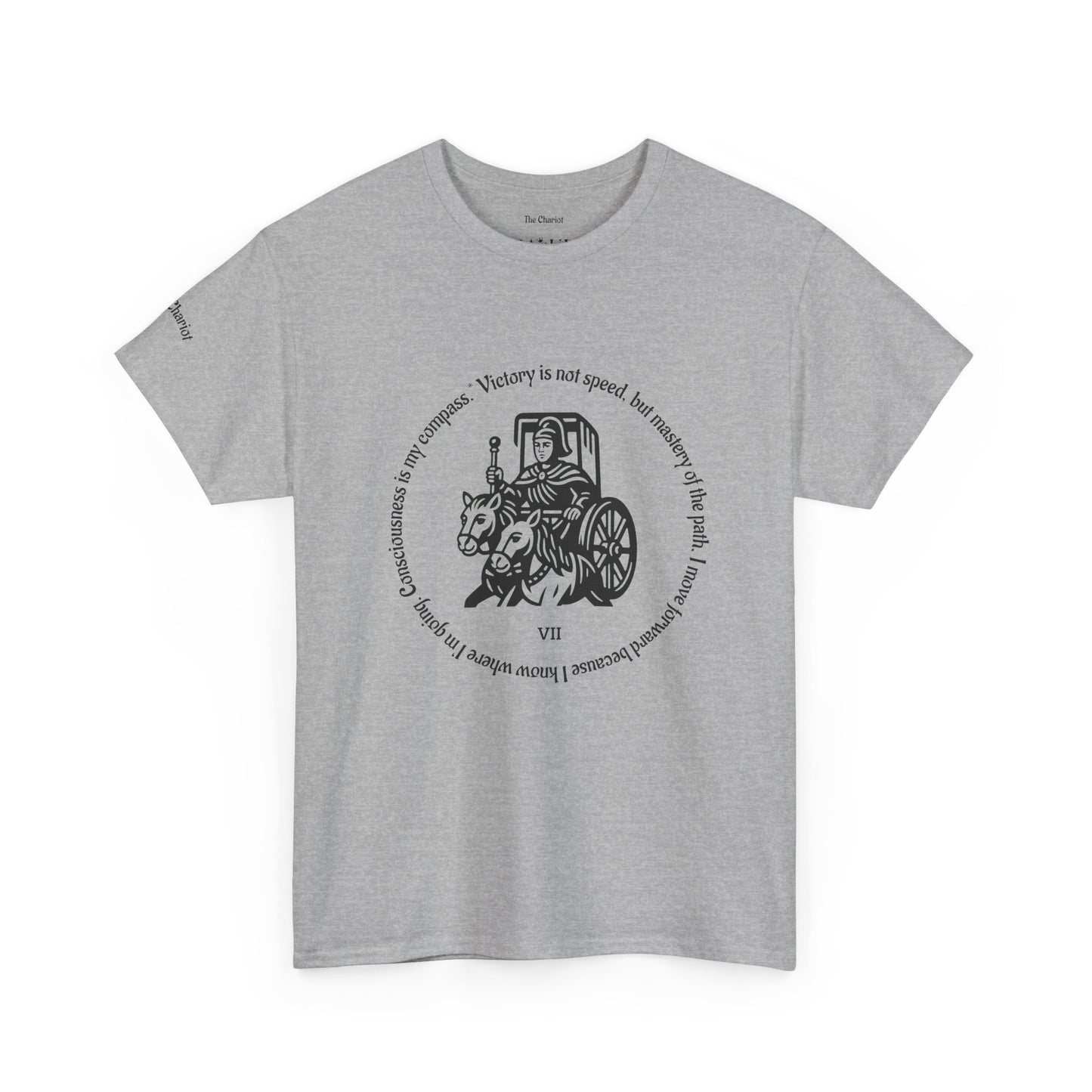 The Chariot - ArcanaPop T-Shirt – Where Tarot Magic Meets Pop Art