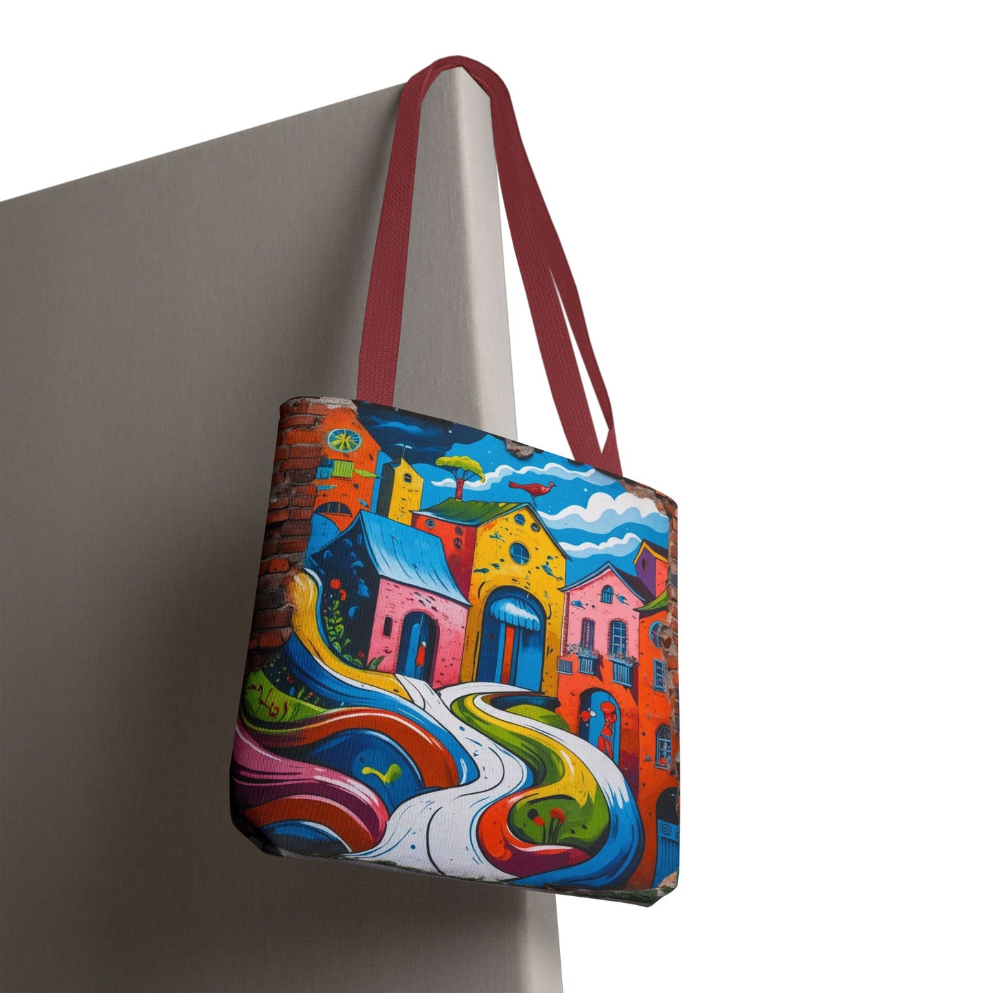 Artistic Surge - Eco-Friendly Canvas Tote Bag - HOUSES