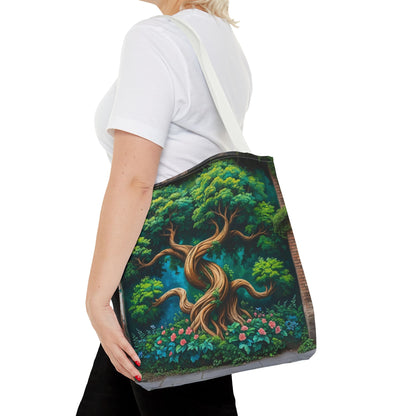Artistic Surge - Eco-Friendly Canvas Tote Bag - TREE