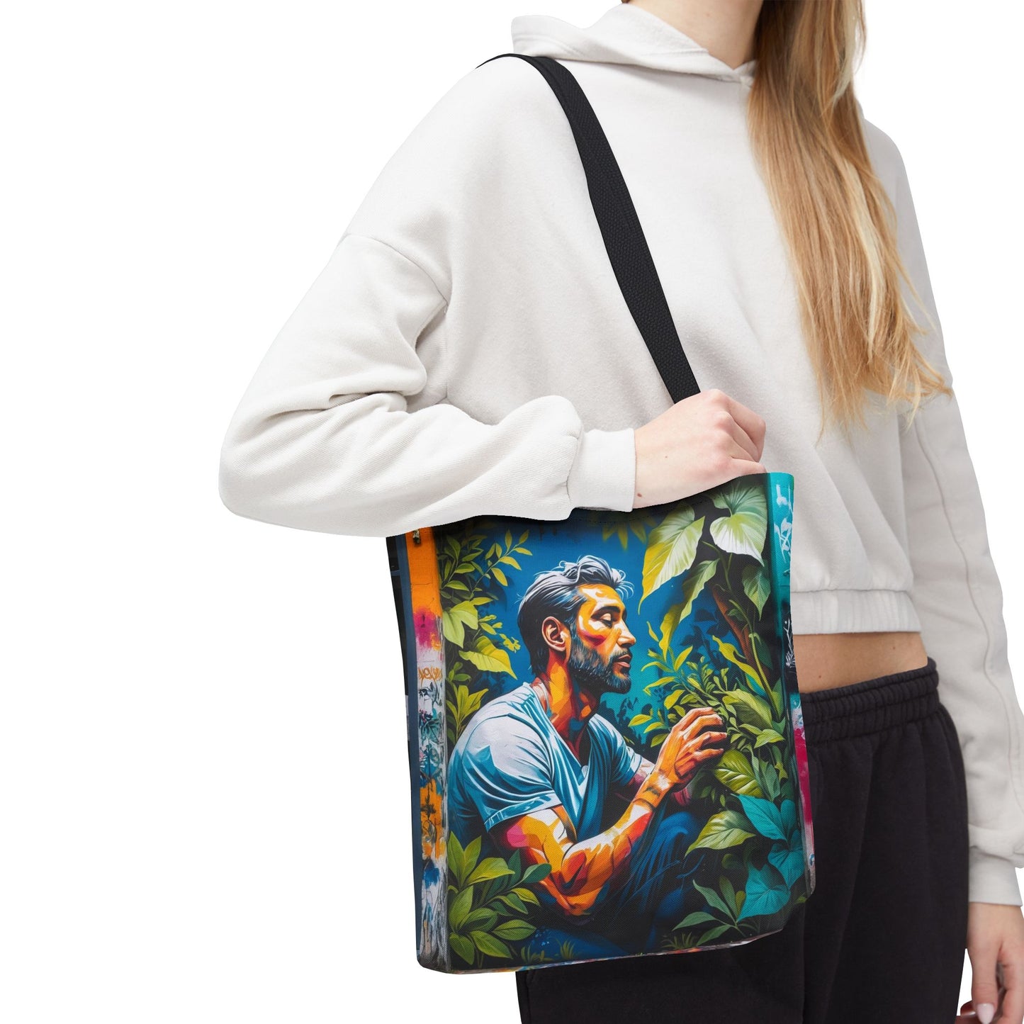Artistic Surge - Eco-Friendly Canvas Tote Bag - LOVE FOR NATURE