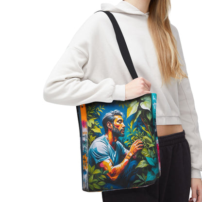 Artistic Surge - Eco-Friendly Canvas Tote Bag - LOVE FOR NATURE