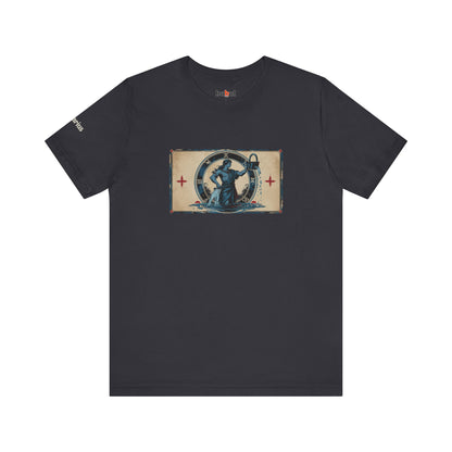 Aquarius - Gothic Zodiac T-Shirt. Zodiac in the Shadows